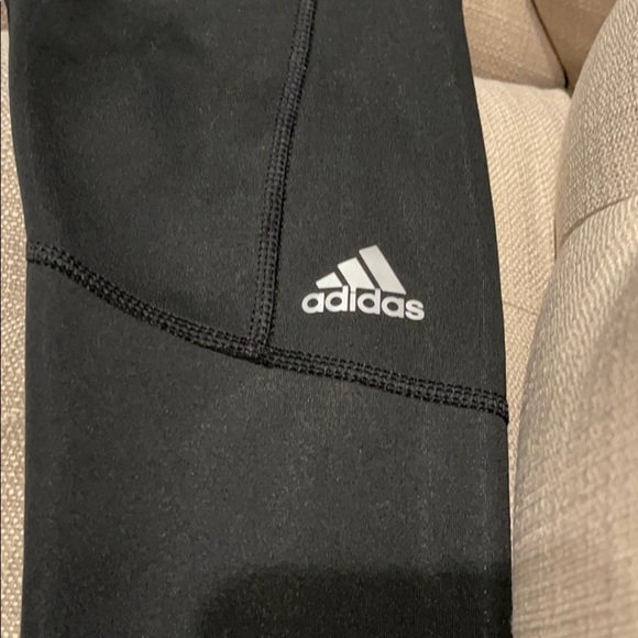 Adidas XS Training Techfit Long Black Tights - Picture 3 of 10